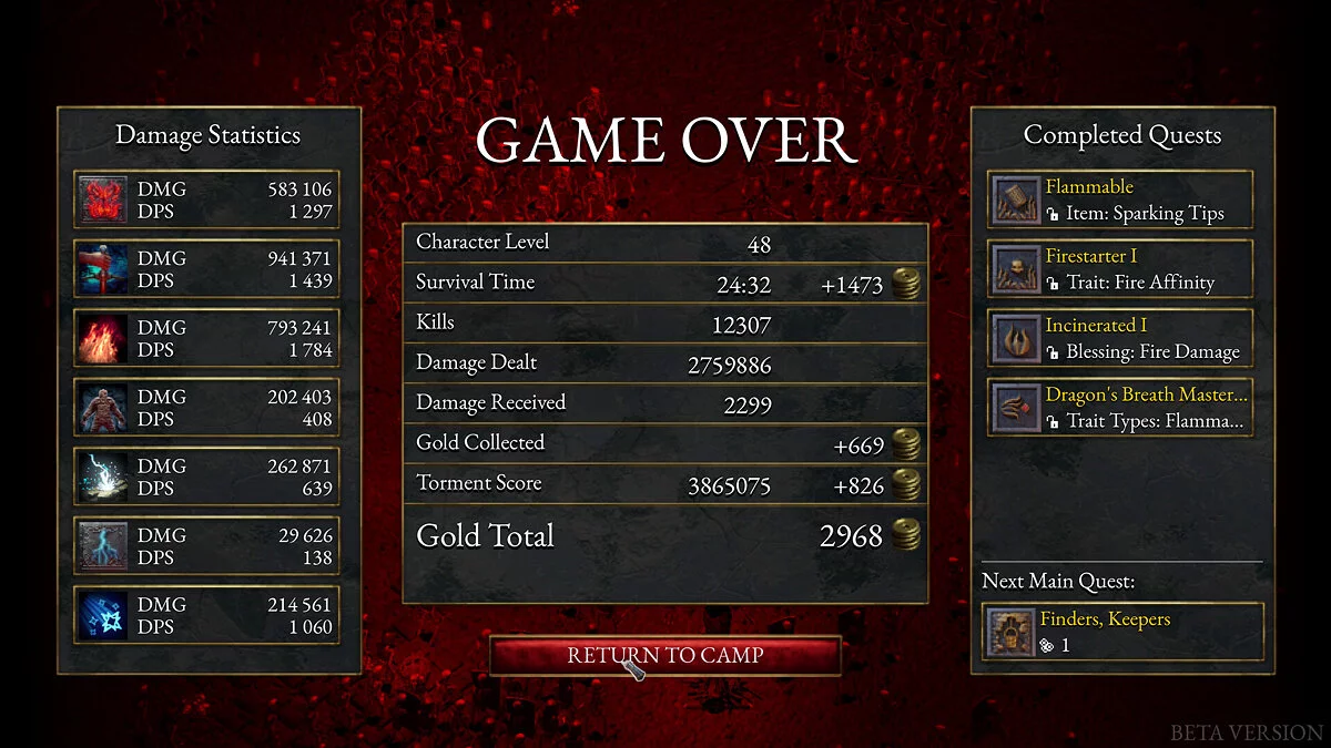 Скриншот из игры Halls of Torment - 2