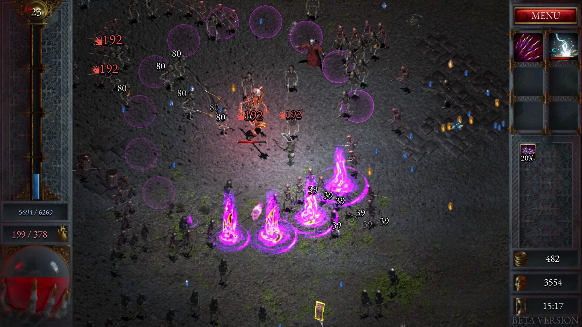 Скриншот из игры Halls of Torment - 19