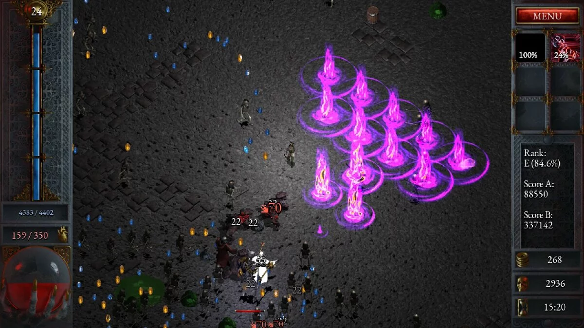 Скриншот из игры Halls of Torment - 30