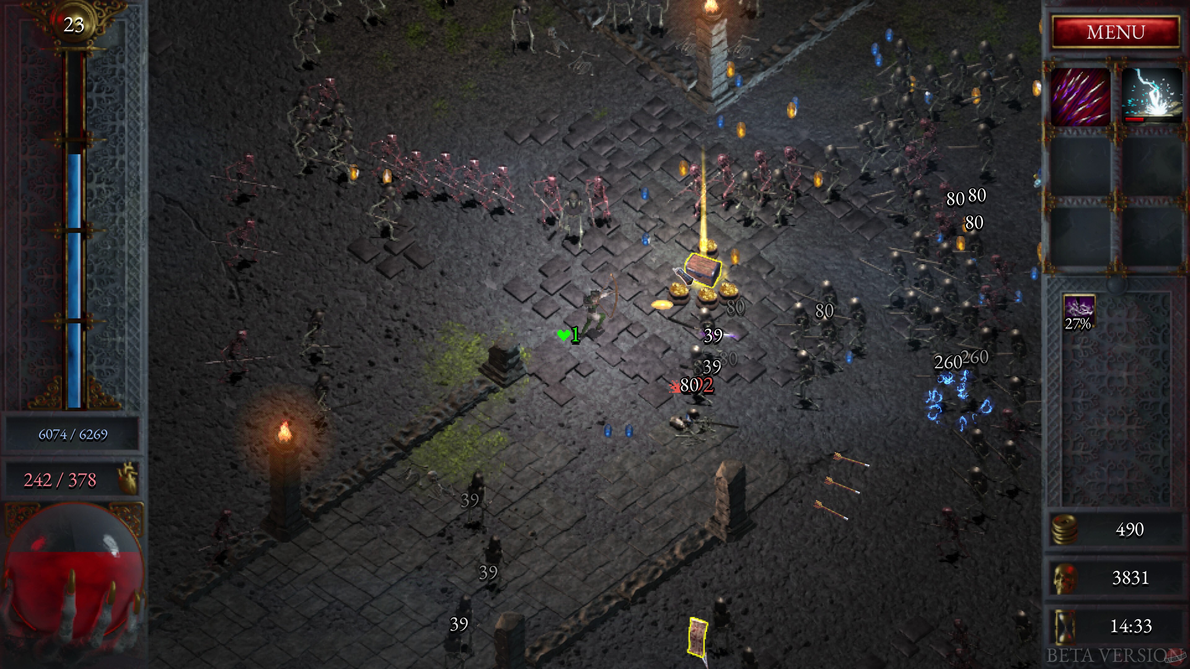 Скриншот из игры Halls of Torment - 9
