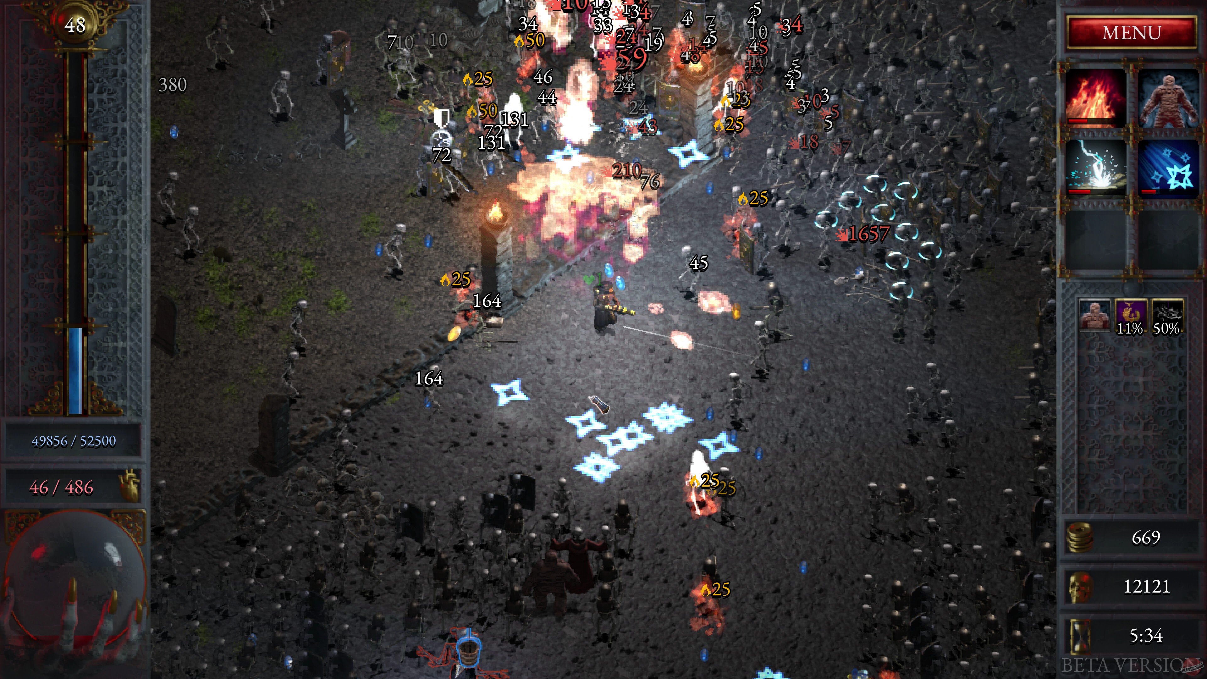 Скриншот из игры Halls of Torment - 4