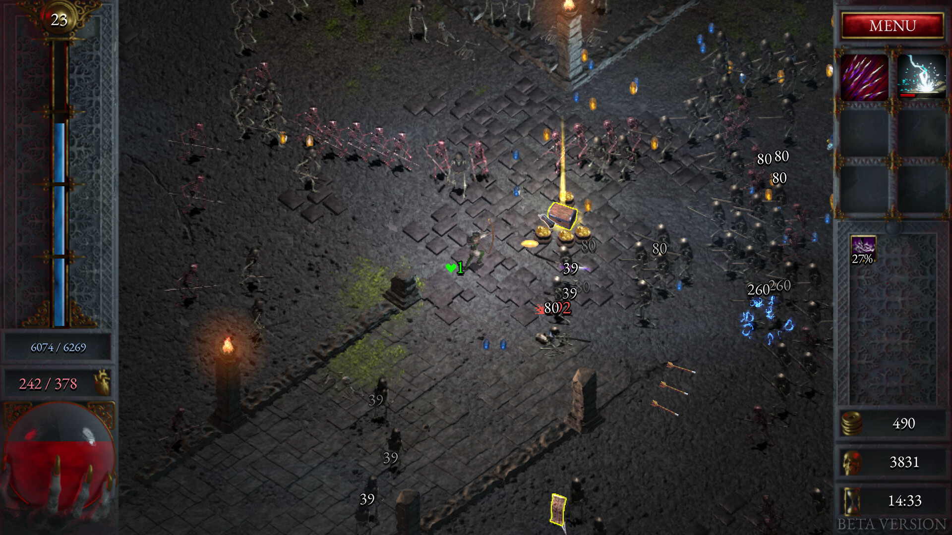 Скриншот из игры Halls of Torment - 11