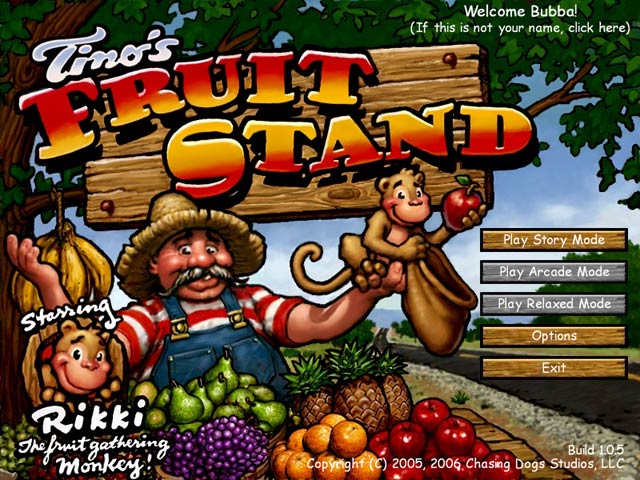 Скриншот из игры Tino's Fruit Stand - 1