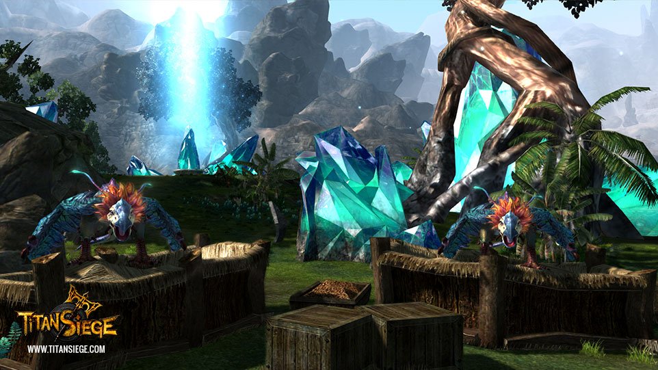 Скриншот из игры Titan Siege - 1