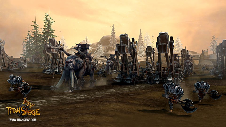 Скриншот из игры Titan Siege - 4
