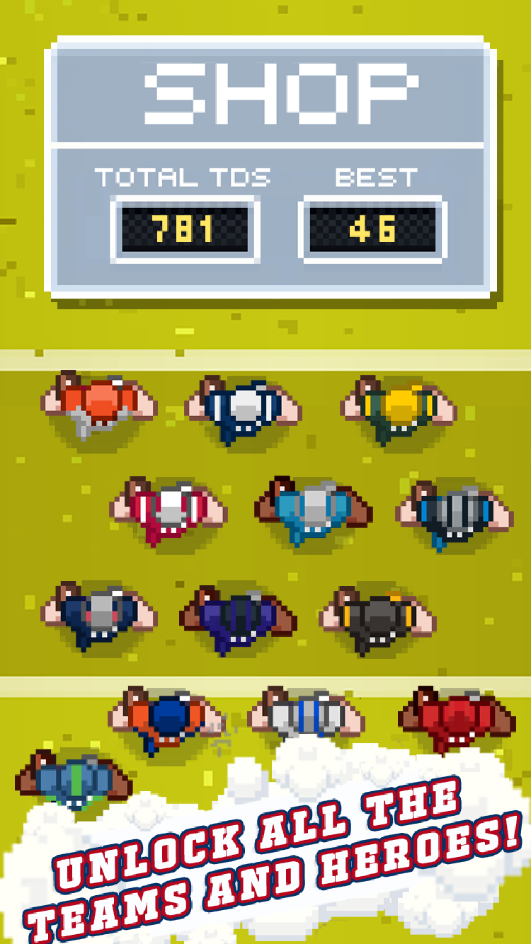 Скриншот из игры Touchdown Hero - 3