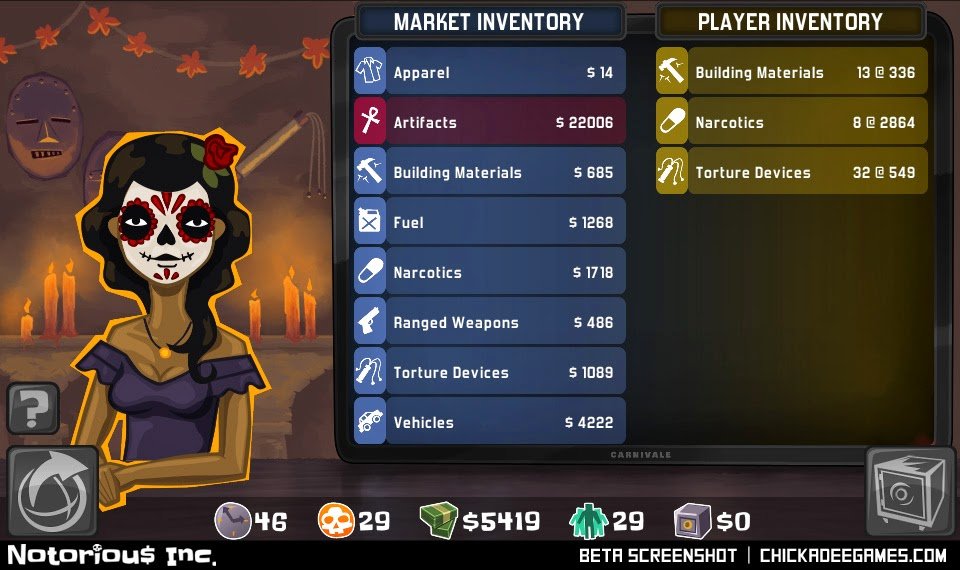 Скриншот из игры Notorious Inc. - 2