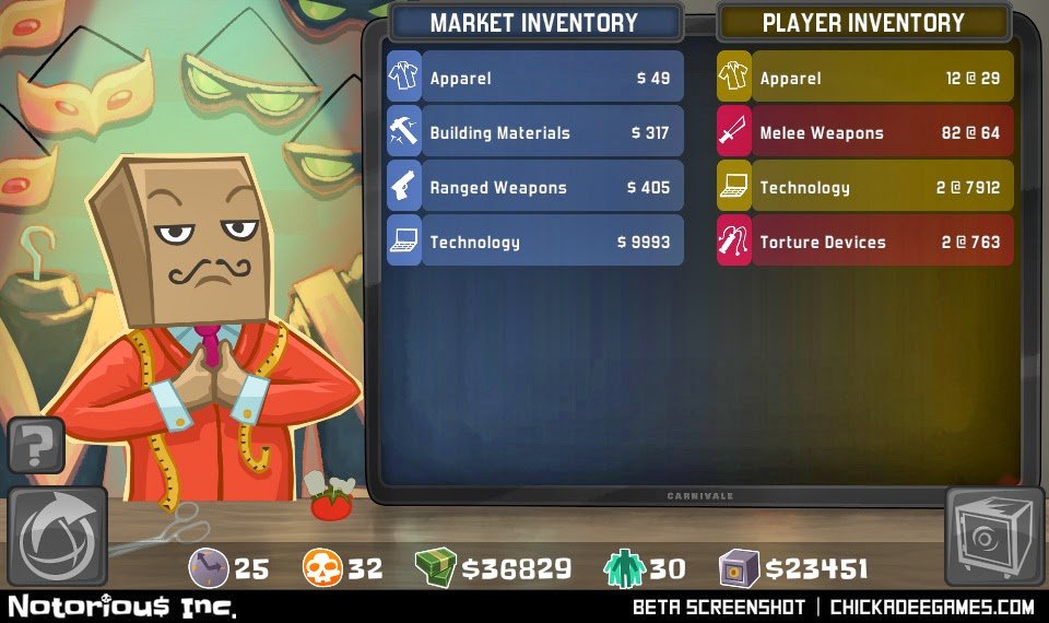 Скриншот из игры Notorious Inc. - 4