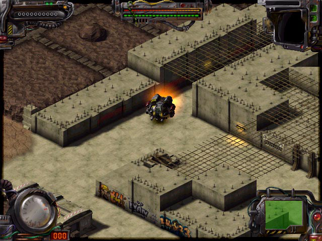 Скриншот из игры Vyruz: Destruction of the Untel Empire - 2