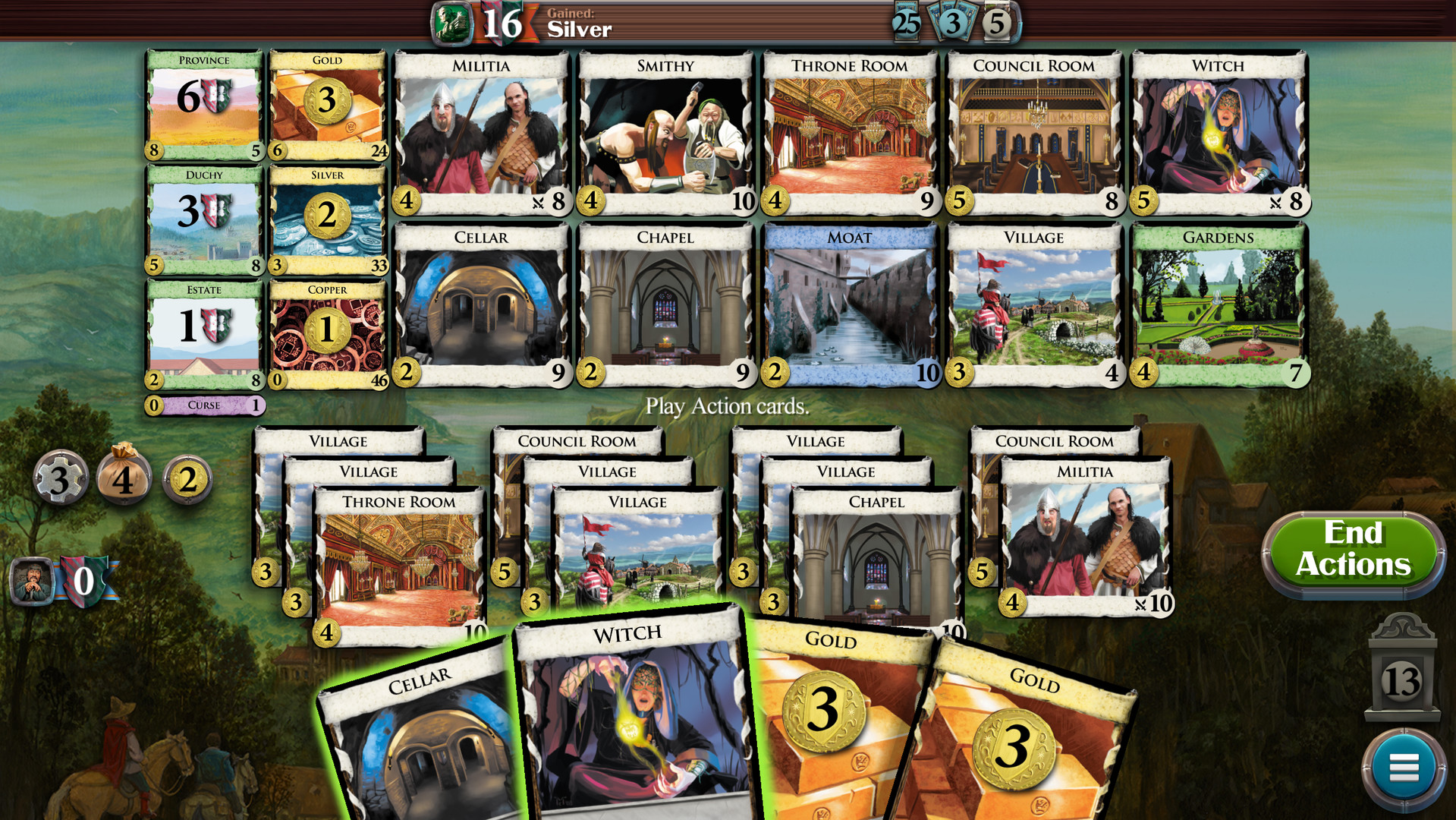 Скриншот из игры Dominion - 21