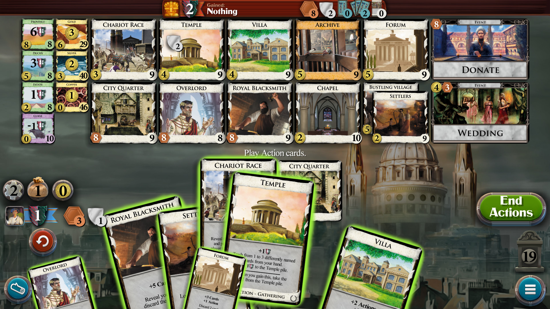 Скриншот из игры Dominion - 2