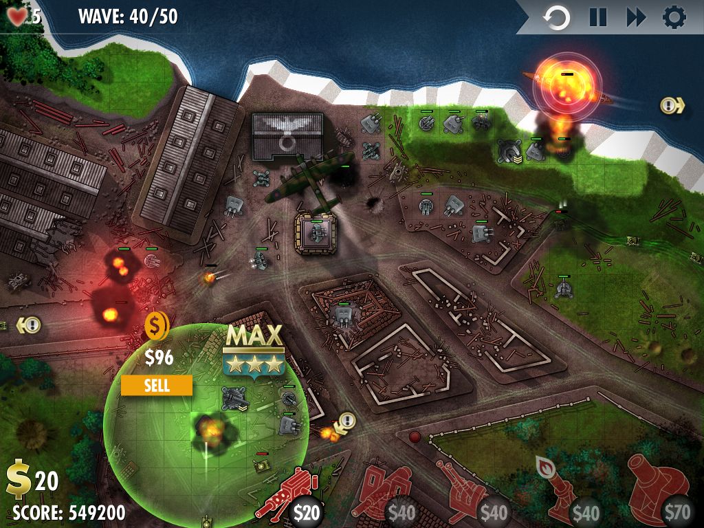 Скриншот из игры iBomber Defense - 26