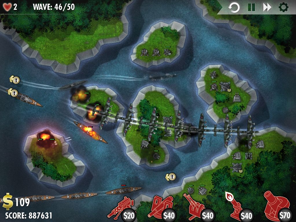 Скриншот из игры iBomber Defense - 21