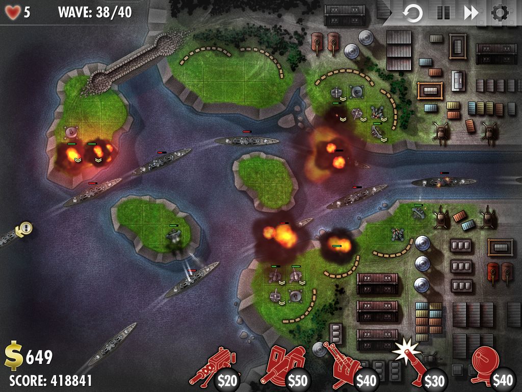 Скриншот из игры iBomber Defense - 9