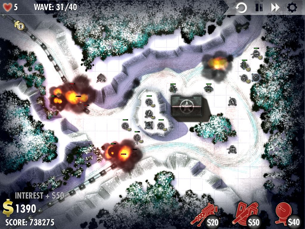 Скриншот из игры iBomber Defense - 24