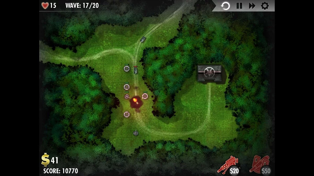 Скриншот из игры iBomber Defense - 20