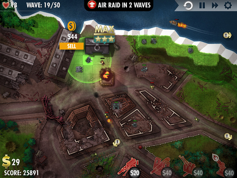 Скриншот из игры iBomber Defense - 13