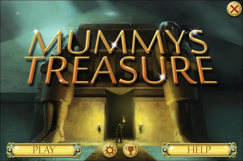 Скриншот из игры Mummy's Treasure - 1