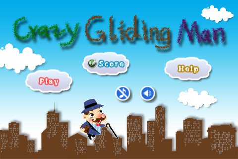 Скриншот из игры Crazy Gliding Man - 3