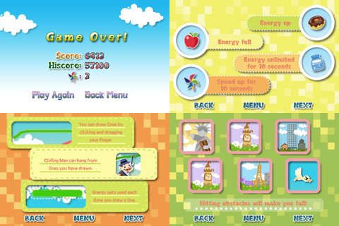 Скриншот из игры Crazy Gliding Man - 4