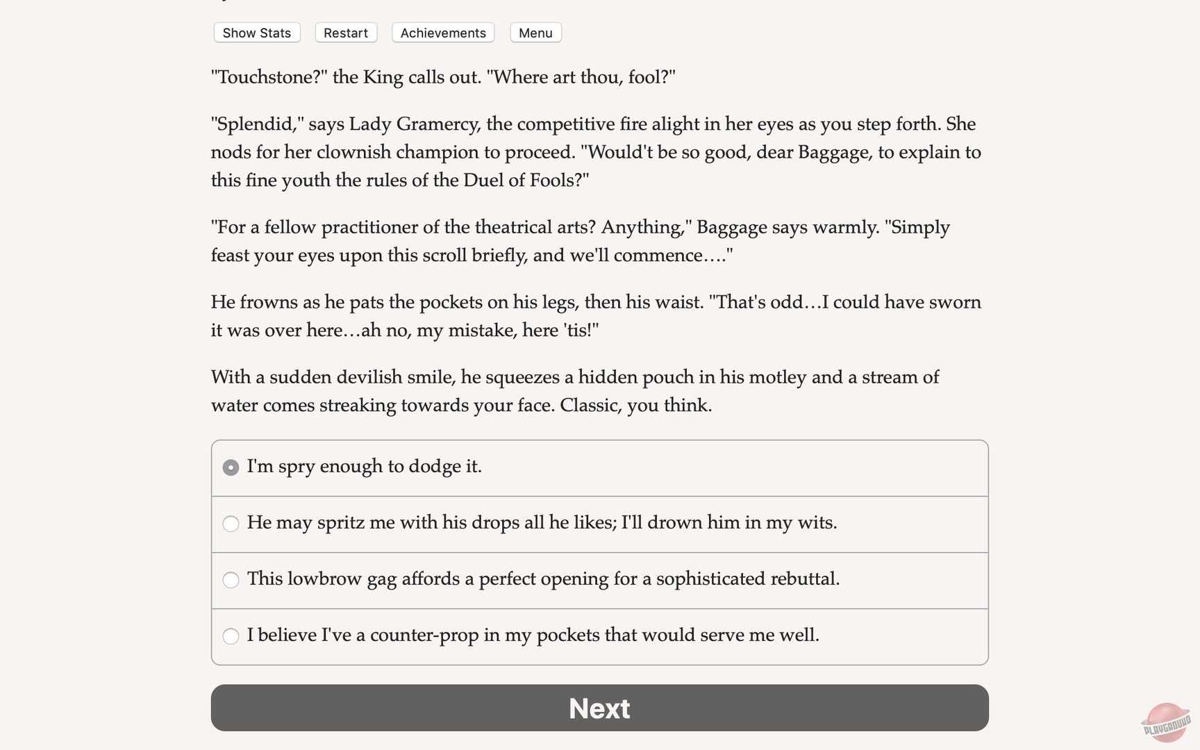 Скриншот из игры Fool! - 6