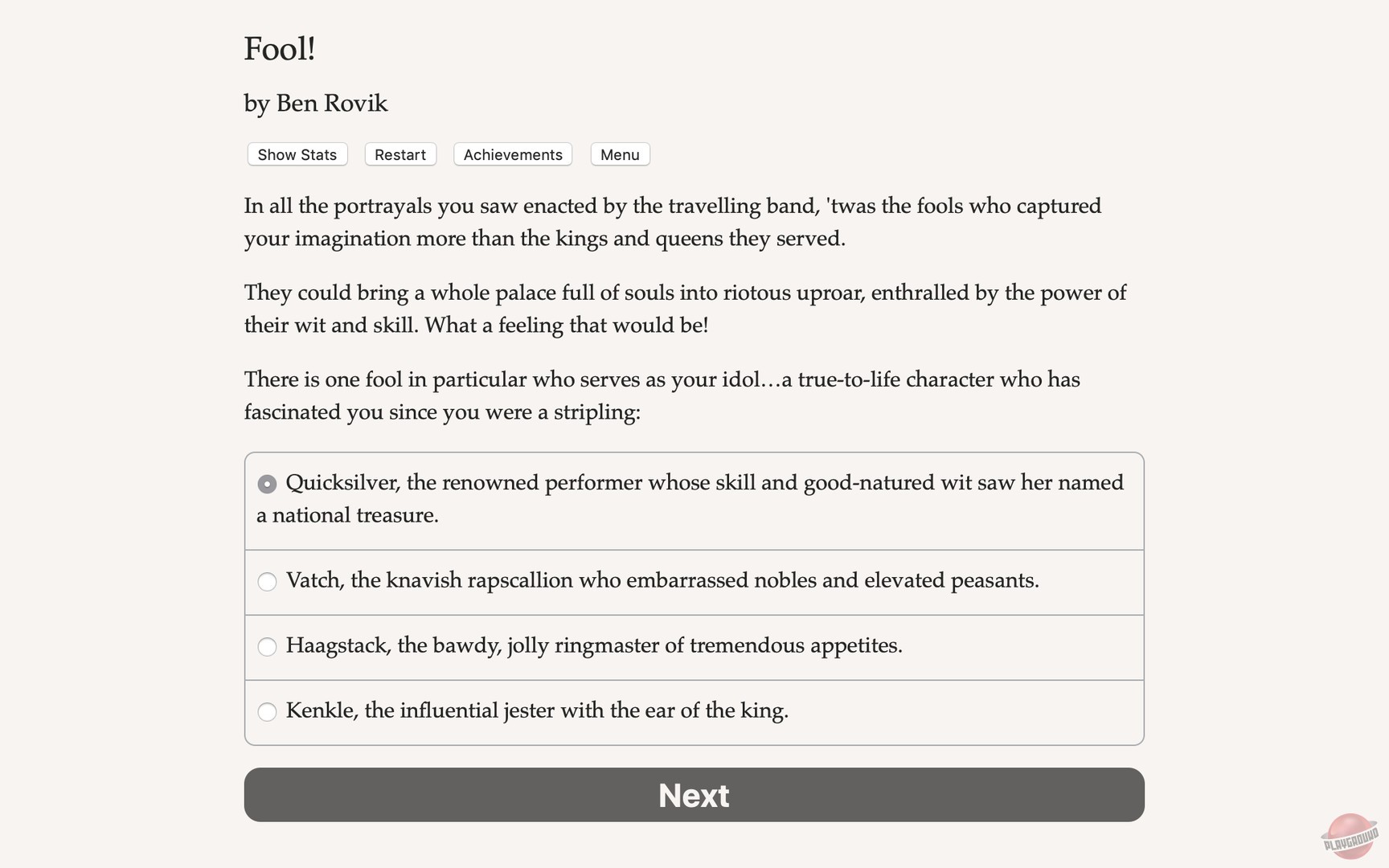 Скриншот из игры Fool! - 1