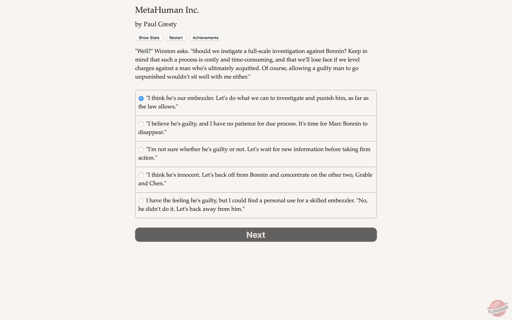 Скриншот из игры MetaHuman Inc. - 7