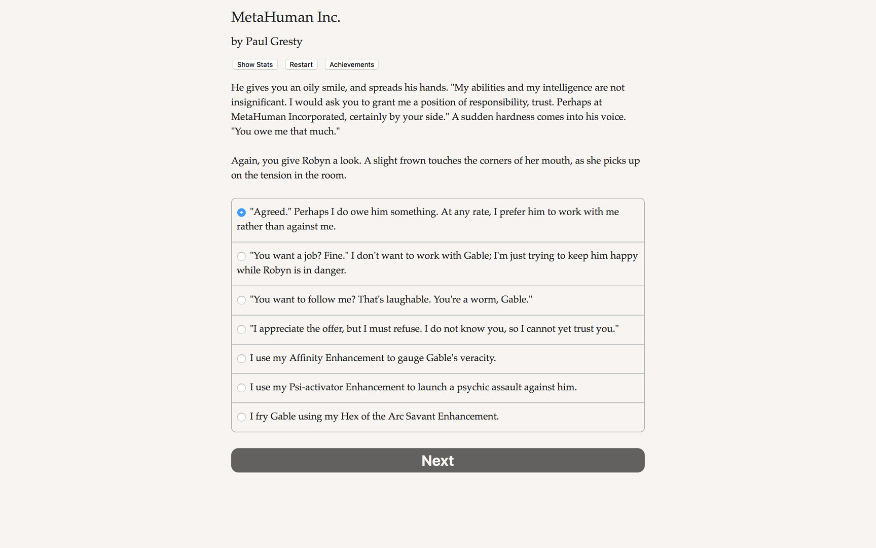 Скриншот из игры MetaHuman Inc. - 16