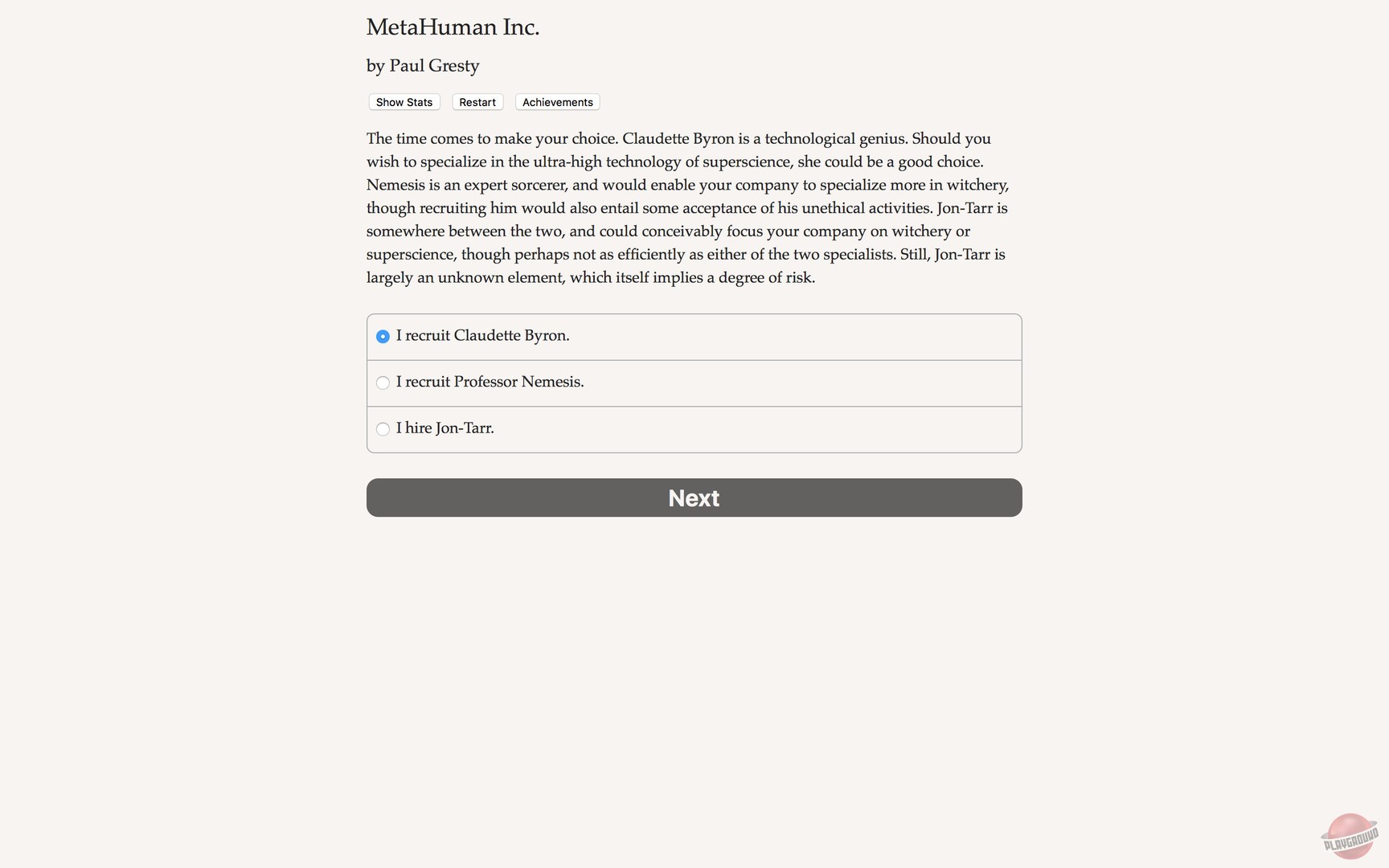 Скриншот из игры MetaHuman Inc. - 20