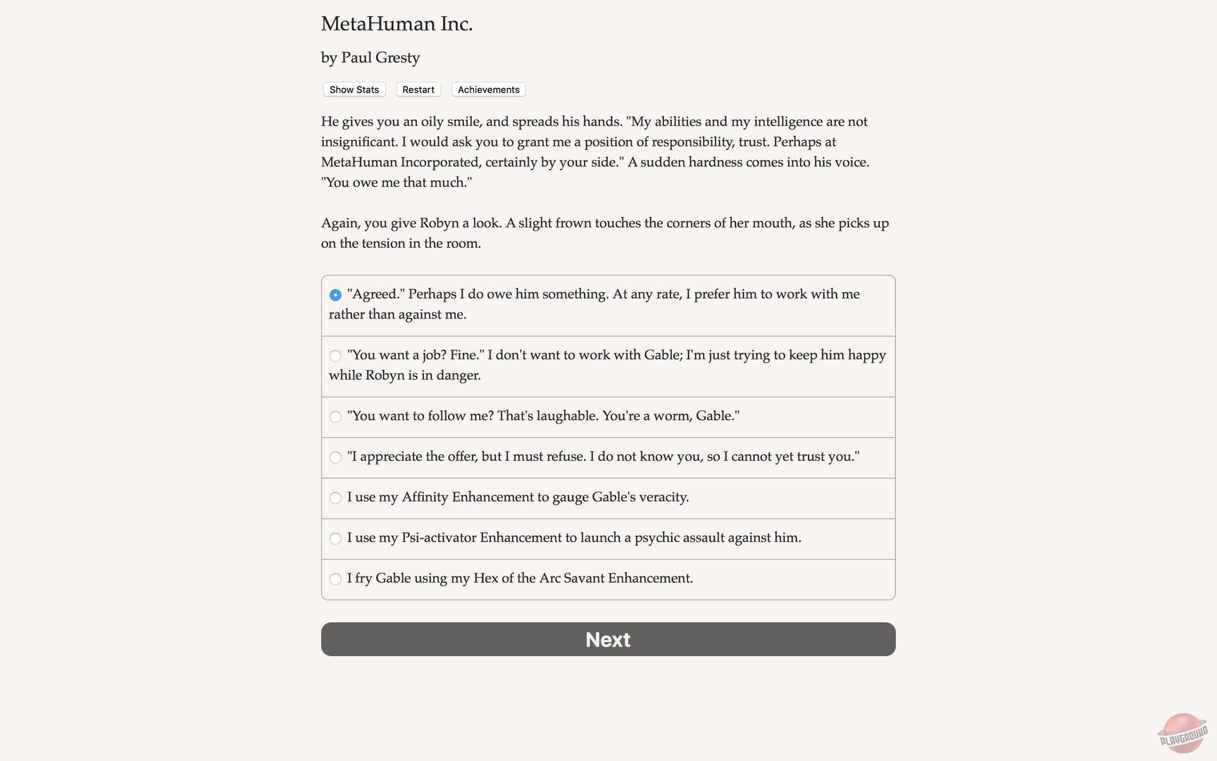 Скриншот из игры MetaHuman Inc. - 12