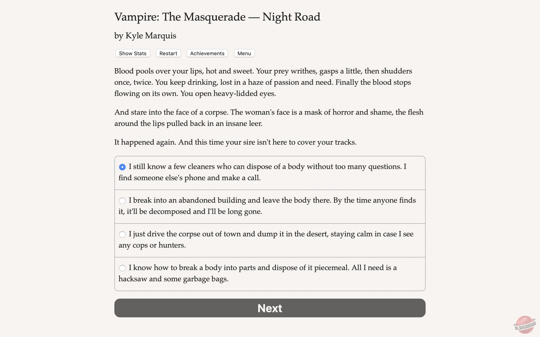 Скриншот из игры Vampire: The Masquerade — Night Road - 20