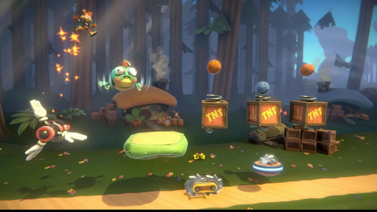 Скриншот из игры Bubsy: Paws on Fire - 9