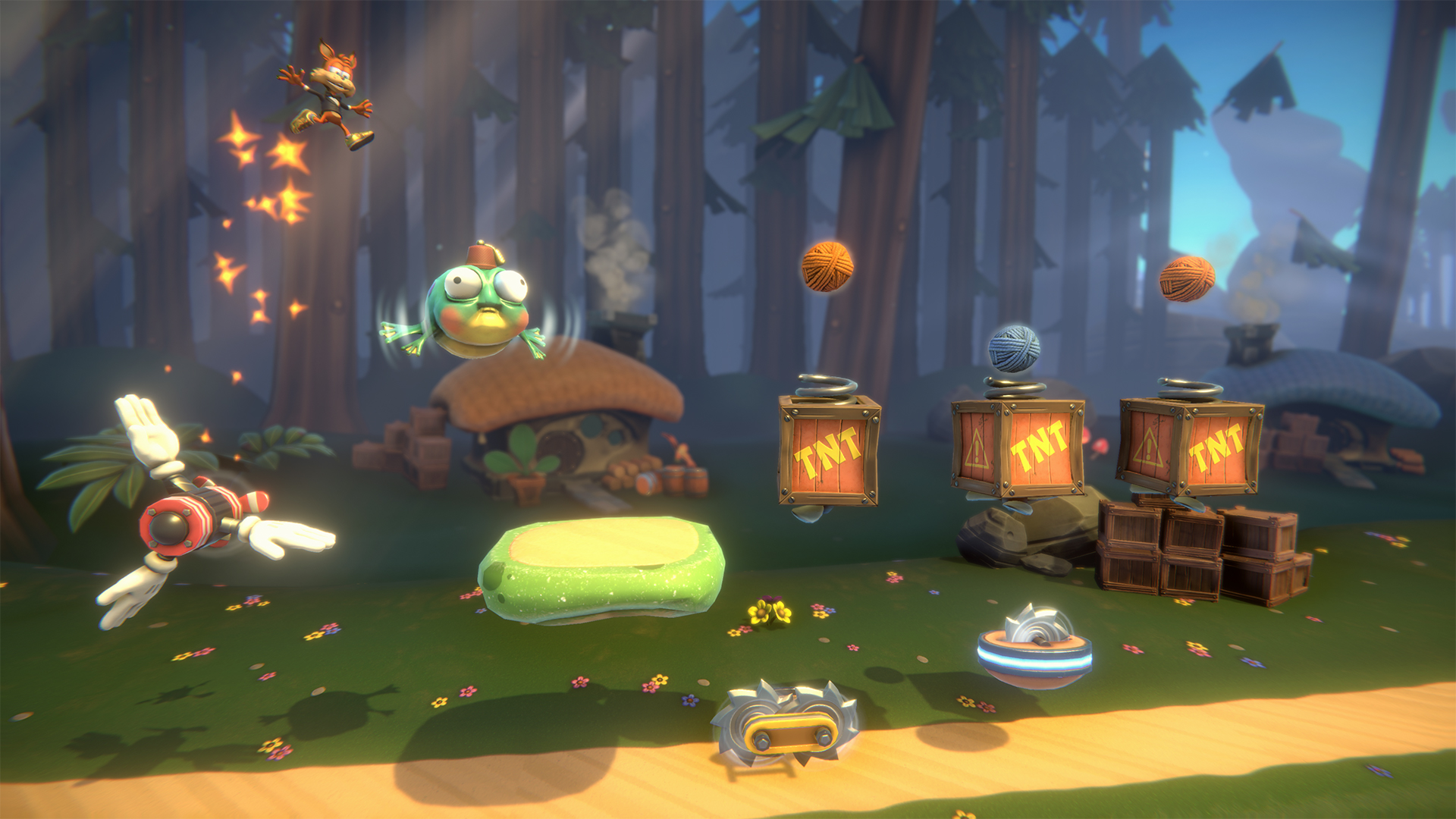 Скриншот из игры Bubsy: Paws on Fire - 5