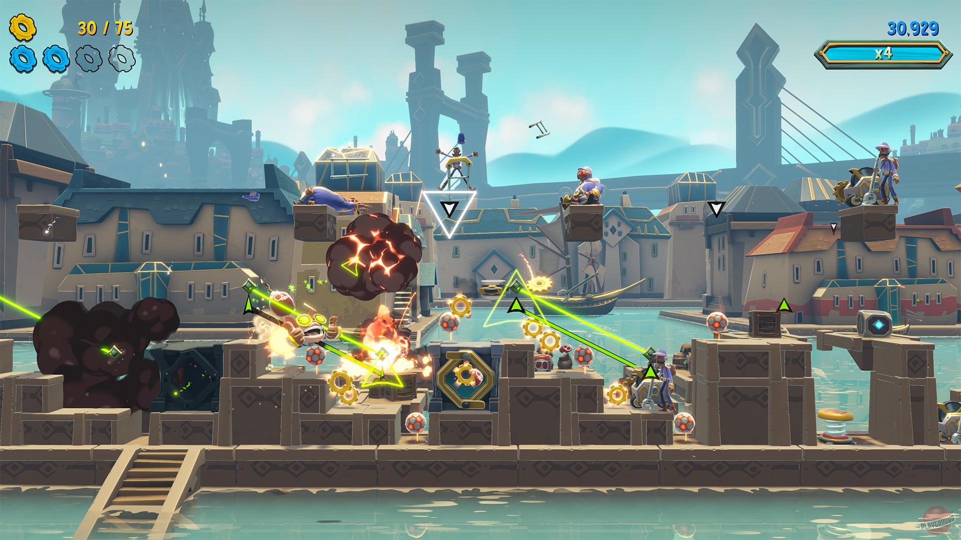 Скриншот из игры Hextech Mayhem: A League of Legends Story - 2