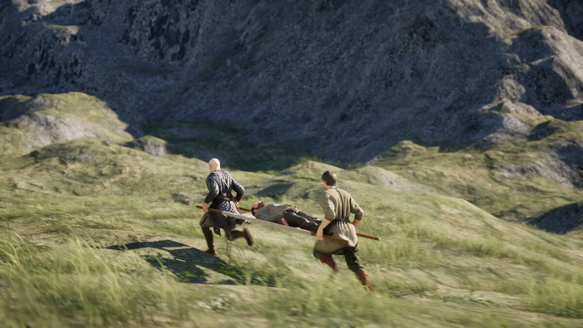 Скриншот из игры STRETCHER MEN - 2