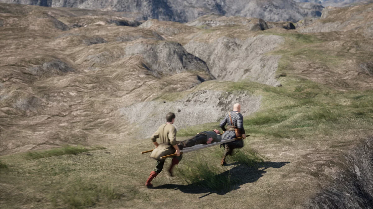 Скриншот из игры STRETCHER MEN - 4