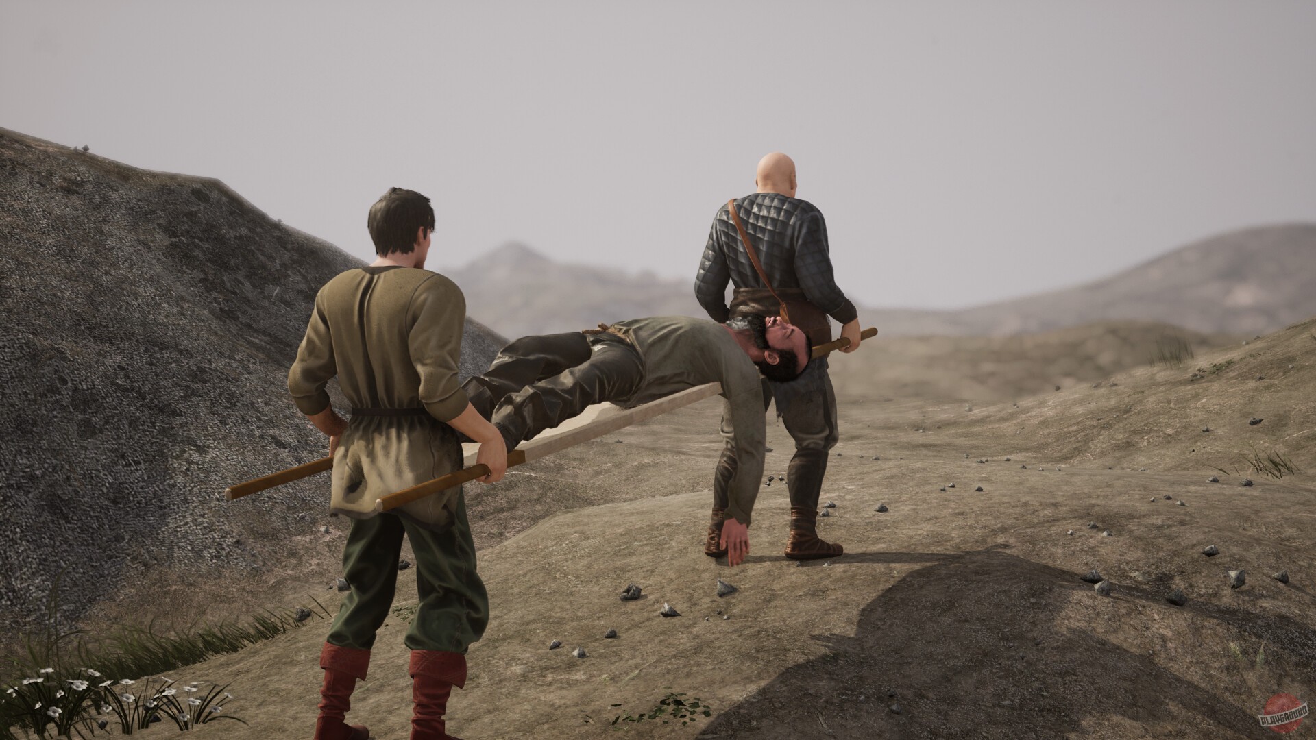 Скриншот из игры STRETCHER MEN - 3