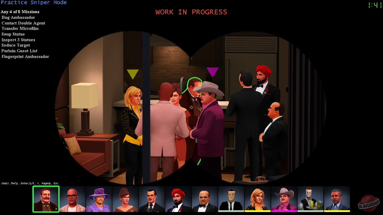 Скриншот из игры SpyParty - 5