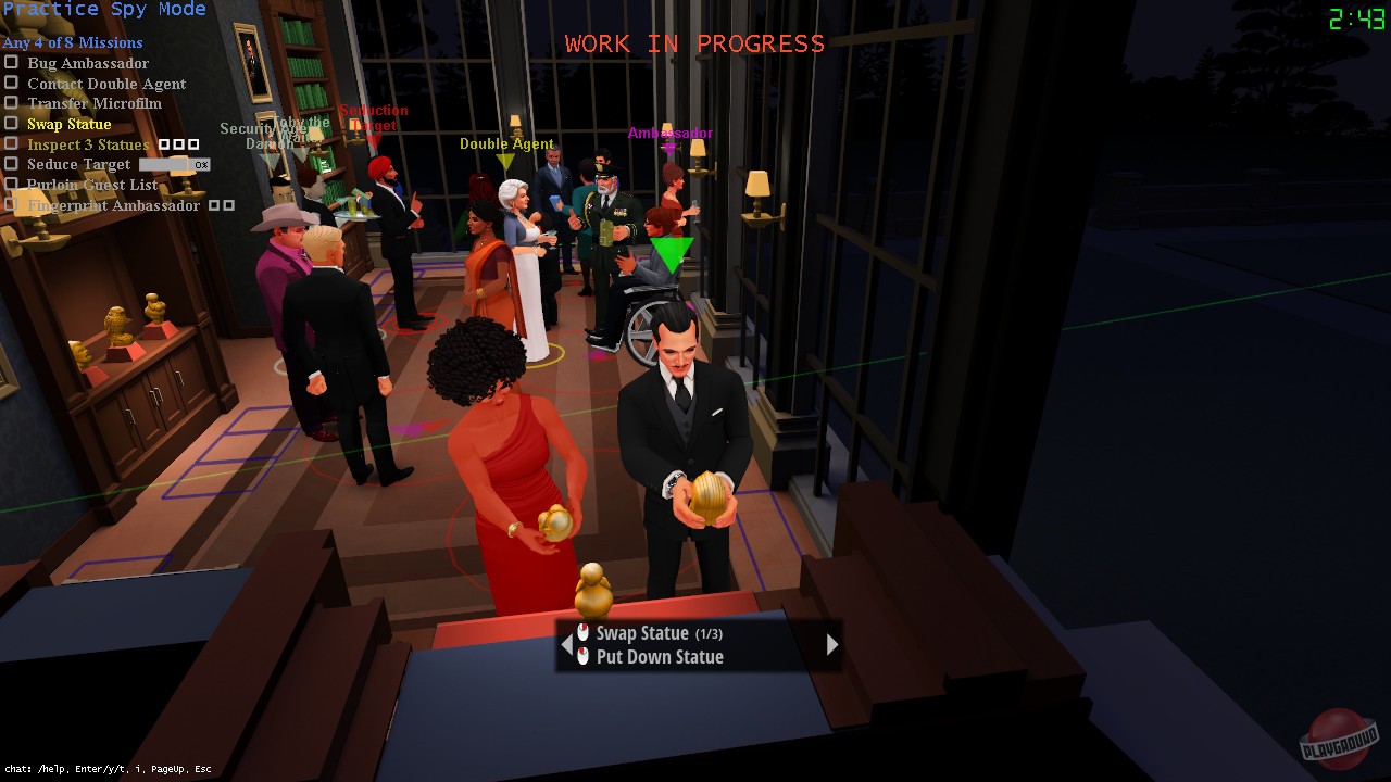 Скриншот из игры SpyParty - 24