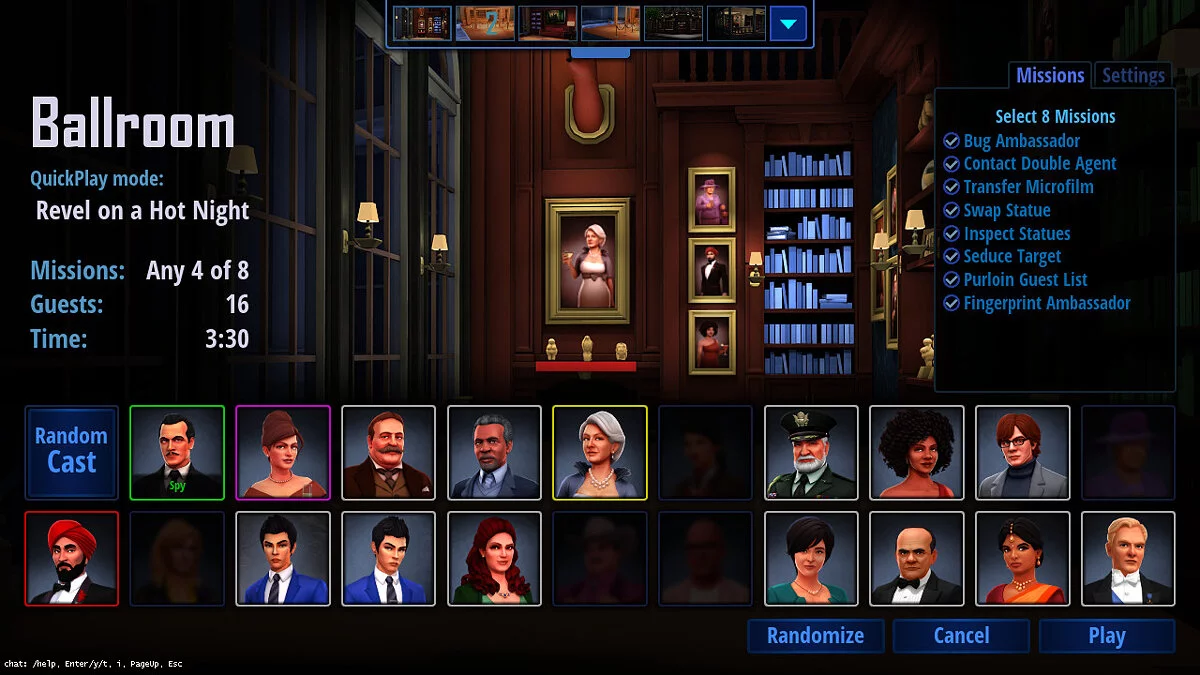 Скриншот из игры SpyParty - 6