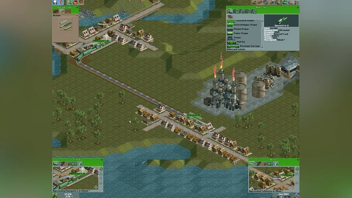 Скриншот из игры Chris Sawyer's Locomotion - 8