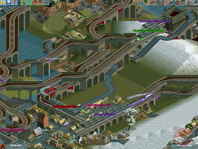 Скриншот из игры Chris Sawyer's Locomotion - 10