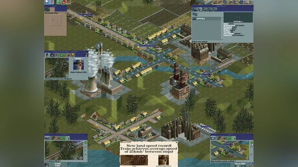 Скриншот из игры Chris Sawyer's Locomotion - 11