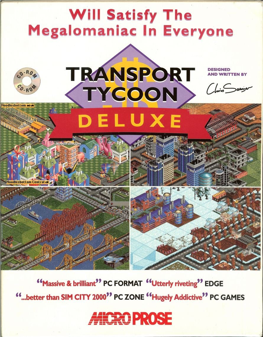 Обложка игры Transport Tycoon Deluxe