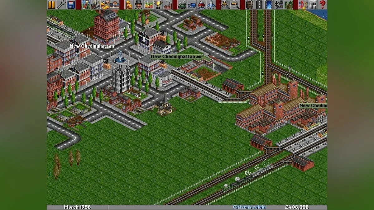 Скриншот из игры Transport Tycoon Deluxe - 1