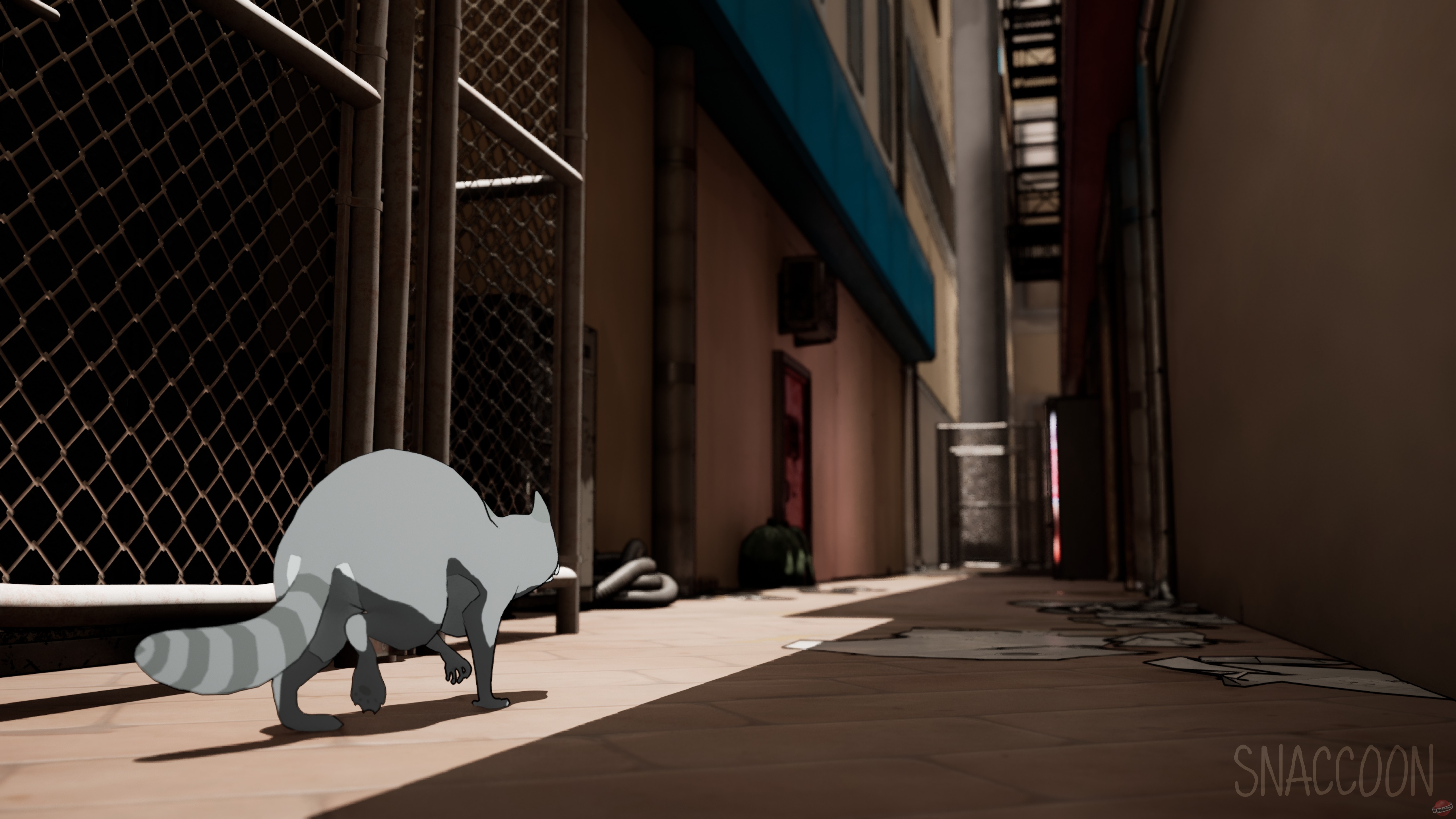 Скриншот из игры Snaccoon - 2