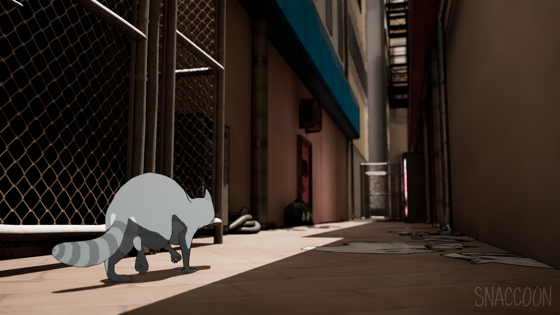 Скриншот из игры Snaccoon - 3