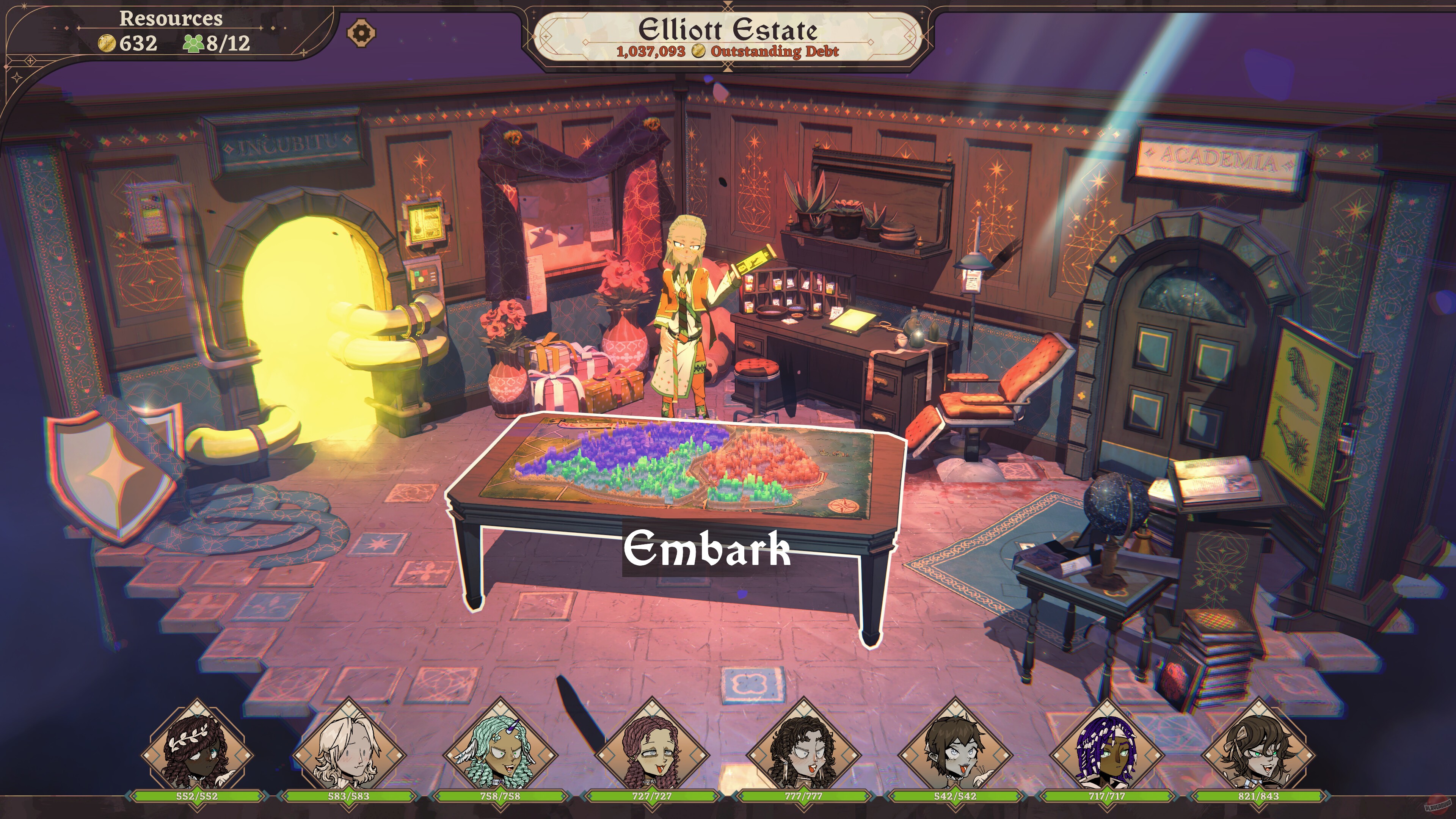 Скриншот из игры Dice Gambit - 8