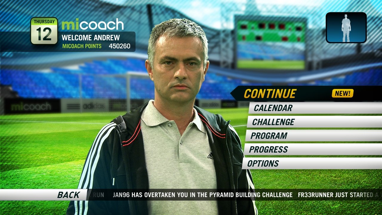 Скриншот из игры adidas MiCoach - 1