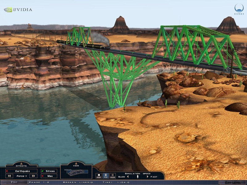 Скриншот из игры Bridge It - 1